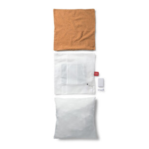 HEMA HEMA Warmtekussen 50x50cm Teddy Bruin (bruin)