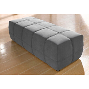 DOMO collection Hocker Brandon Sitzbelastung 140 kg grote uitvoering passend bij 'brandon', ook in cord