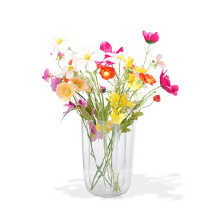 HEMA HEMA Vaas 27cm Glas Transparant (transparant)