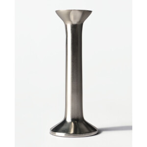 HEMA HEMA Kandelaar ⌀8x20cm Zwier Metaal Zilver (zilver)