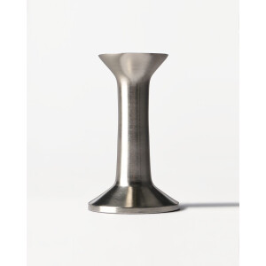 HEMA HEMA Kandelaar ⌀8x12.4cm Zwier Metaal Zilver (zilver)