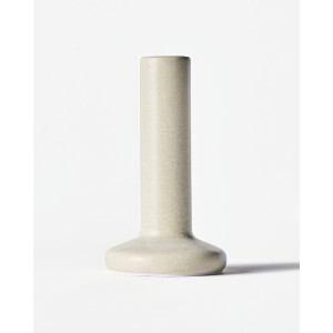 HEMA HEMA Kandelaar ⌀5x12cm Bink Keramiek Wit (wit)