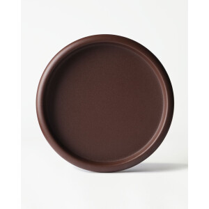 HEMA HEMA Kaarsplateau ⌀26x2.5cm Bink Metaal Bruin (bruin)