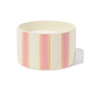 HEMA HEMA Geurkaars ⌀11x7cm Keramiek Tompouce (roze)