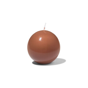 HEMA HEMA Bolkaars ⌀7cm Glas Bruin (bruin)