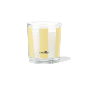 HEMA HEMA Geurkaars In Glas ⌀7x8cm Vanille (lichtgeel)
