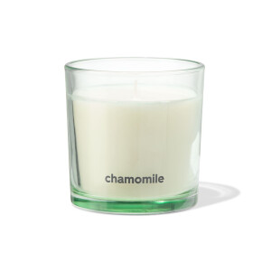 HEMA HEMA Geurkaars In Glas ⌀10x10cm Kamille (lichtgroen)