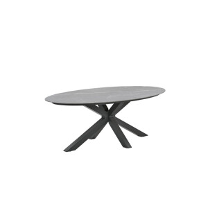 Garden Impressions Tafel Scotland Centostone Sicilian Grey-Carbon Black 270 x 135 cm