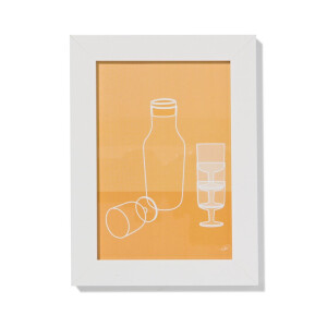 HEMA HEMA Fotolijst 10x15cm Wit Hout Wit (wit)