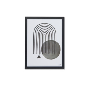 HEMA HEMA Fotolijst 30x40cm Zwart Hout Zwart (zwart)