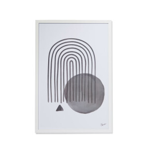HEMA HEMA Fotolijst 40x60cm Wit Hout Wit (wit)
