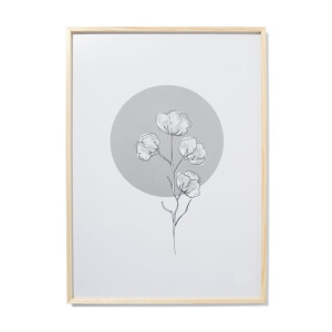 HEMA HEMA Fotolijst 50x70cm Notenkleur Massief Hout Hout (hout)