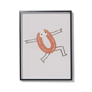 HEMA HEMA Fotolijst 15x20cm Zwart Metaal Zwart (zwart)
