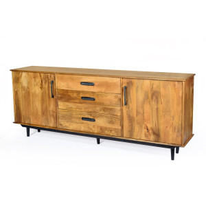 Livingfurn Dressoir 'Ayleen' Mangohout, 200cm