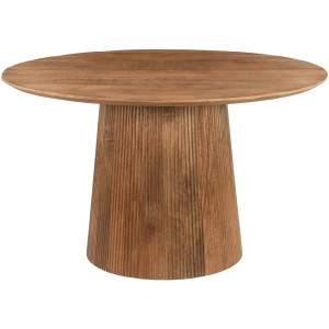 Sohome Ronde Eettafel 'Olav' Mangohout, 130cm, kleur Bruin