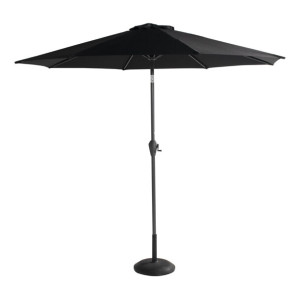 Hartman Parasol 'Sunline' 270cm, kleur Zwart
