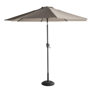 Hartman Parasol 'Sunline' 270cm, kleur Taupe