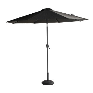 Hartman Parasol 'Sunline' 270cm, kleur Antraciet