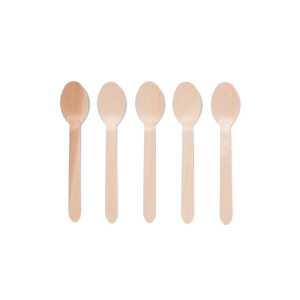 HEMA HEMA Lepels Hout 10 Stuks