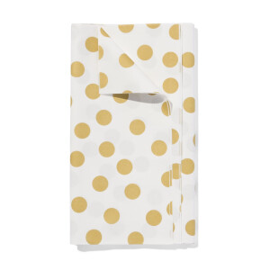 HEMA HEMA Tafelkleed Gouden Stip 200x138cm (goud)