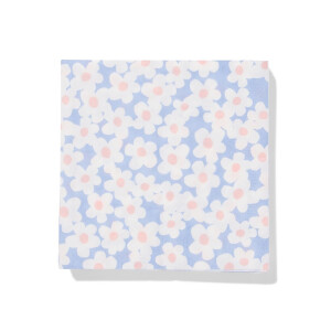 HEMA HEMA Servetten 33x33cm Papier Bloem - 20 Stuks