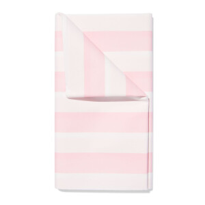 HEMA HEMA Tafelkleed 220x138cm Strepen Roze (roze)