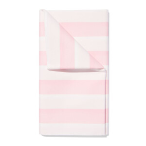 HEMA HEMA Tafelkleed 220x138cm Papier Strepen Roze (roze)