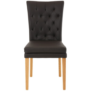 Home affaire Eetkamerstoel Colorado BESTSELLER Polsterstoel Poten in eiken of noten. In set van 2, 4 of 6