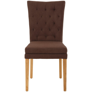 Home affaire Eetkamerstoel Colorado BESTSELLER Polsterstoel Poten in eiken of noten. In set van 2, 4 of 6