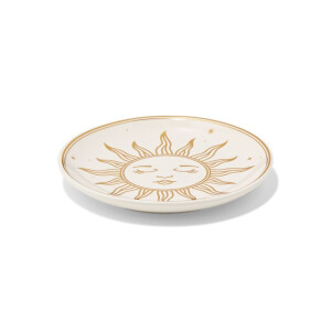 HEMA HEMA Sassy Me Schaaltje ⌀11cm Keramiek Zon (gebroken wit)