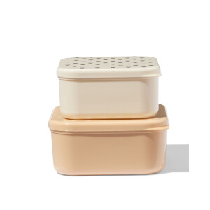 HEMA HEMA Snackboxen Teddy - 2 Stuks (multicolor)