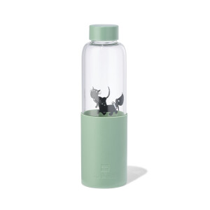 HEMA HEMA Takkie En Siepie Drinkfles 550ml Glas