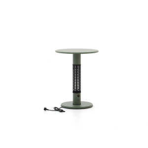 + 15% kassakorting | Monti HeatLine Pulse tafel met terrasverwarmer 1500W ø60cm (h: 75cm) - Laagste prijsgarantie!