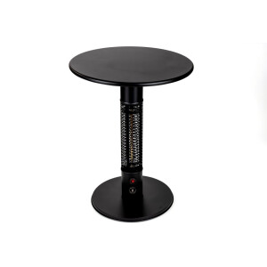 + 15% kassakorting | Monti HeatLine Pulse tafel met terrasverwarmer 1500W ø60cm (h: 75cm) - Laagste prijsgarantie!
