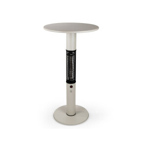 + 15% kassakorting | Monti HeatLine Vibe bartafel met terrasverwarmer 1500W ø60cm (h: 110cm) - Laagste prijsgarantie!