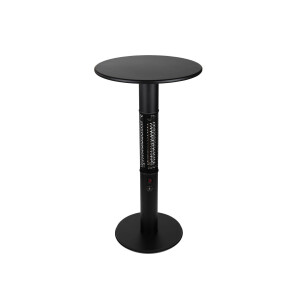 + 15% kassakorting | Monti HeatLine Vibe bartafel met terrasverwarmer 1500W ø60cm (h: 110cm) - Laagste prijsgarantie!