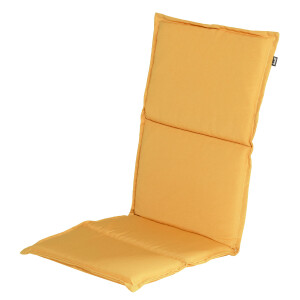 Textileenkussen hoge rug   Cuba yellow