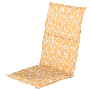 Textileenkussen hoge rug   Emma yellow