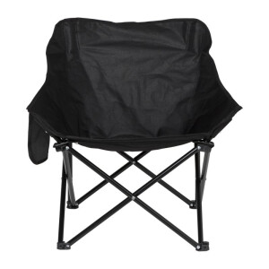 Campingstoel compact - zwart - 65x62x55 cm