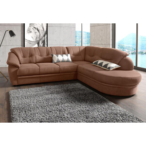 sit&more Hoekbank Savoni L-vorm optioneel met slaapfunctie