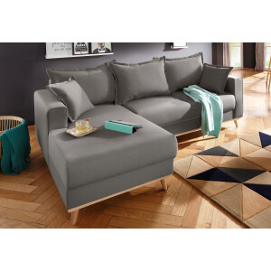 Home affaire Hoekbank Edina L-vorm ook in katoenmix-overtrekstof, in scandinavische stijl