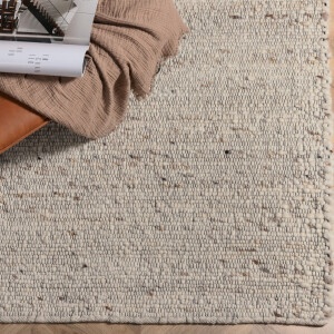 Nohr Vloerkleed 'Quintell' Wol, 200 x 300cm, kleur Beige