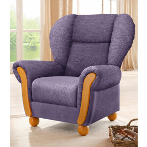 Home affaire Fauteuil Milano, oorkussen fauteuil (set)