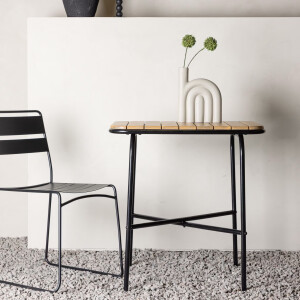 Nohr Outdoor Bistrotafel 'Ruy' Acaciahout, 88 x 70cm