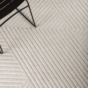 Nohr Vloerkleed 'Auburn' 160 x 230cm, kleur Off White