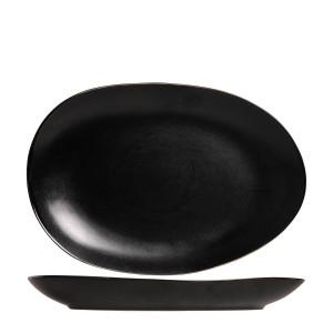 Cosy & Trendy dinerbord Vongola Black (35,5x24,8 cm)