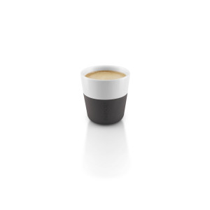 Eva Solo Espresso kopjes Carbon Black 80 ml - 2 Stuks