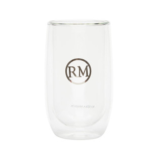 Riviera Maison theeglas Love RM L (Ø9x13,5 cm)