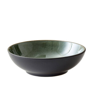 Bitz Diep Bord Gastro Zwart/groen ø 24 cm