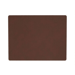 LIND DNA Placemat Nupo - Leer - Dark Brown - 45 x 35 cm